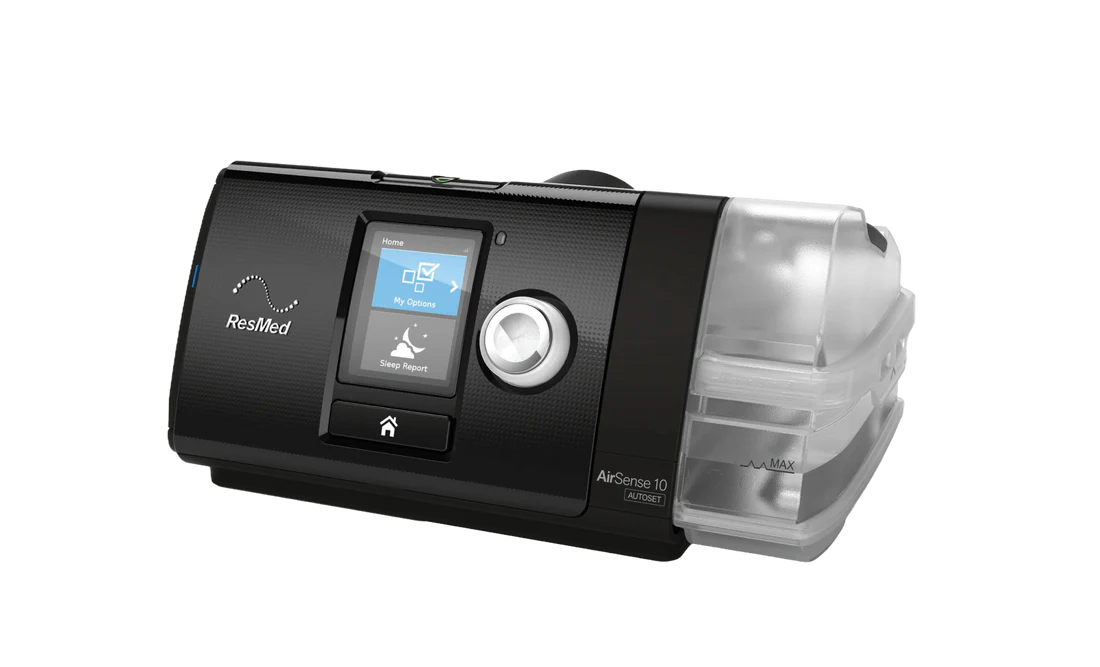 Resmed AirSense 10 Autoset cpap machine -  Low hours